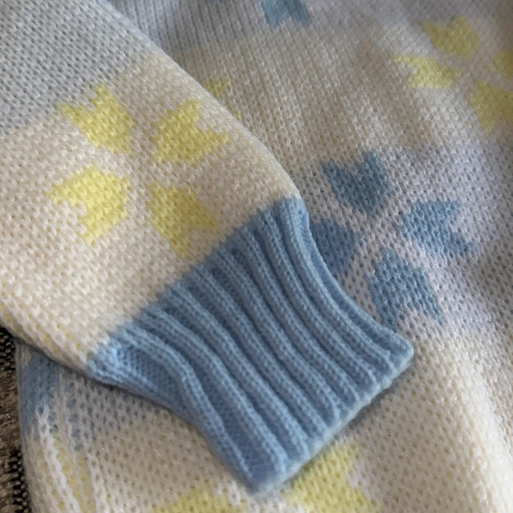 VINTAGE BABY KNITWEAR SWEATER - Picture 2 of 4
